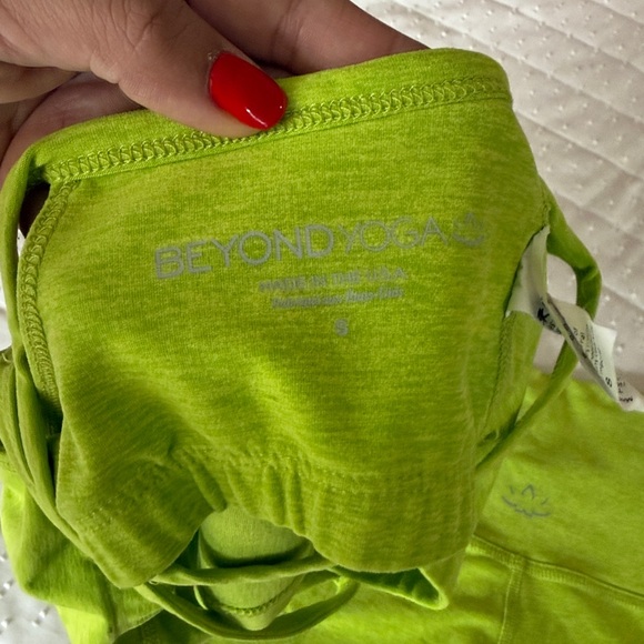 Beyond Yoga Spacedye Set in Lime Citron Heather - Picture 6 of 6